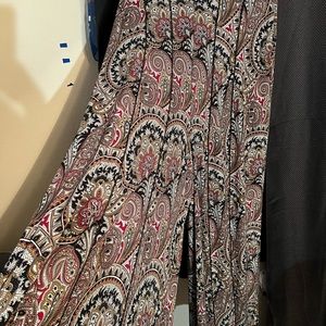 Jumpsuit gently worn. Paisley pattern.